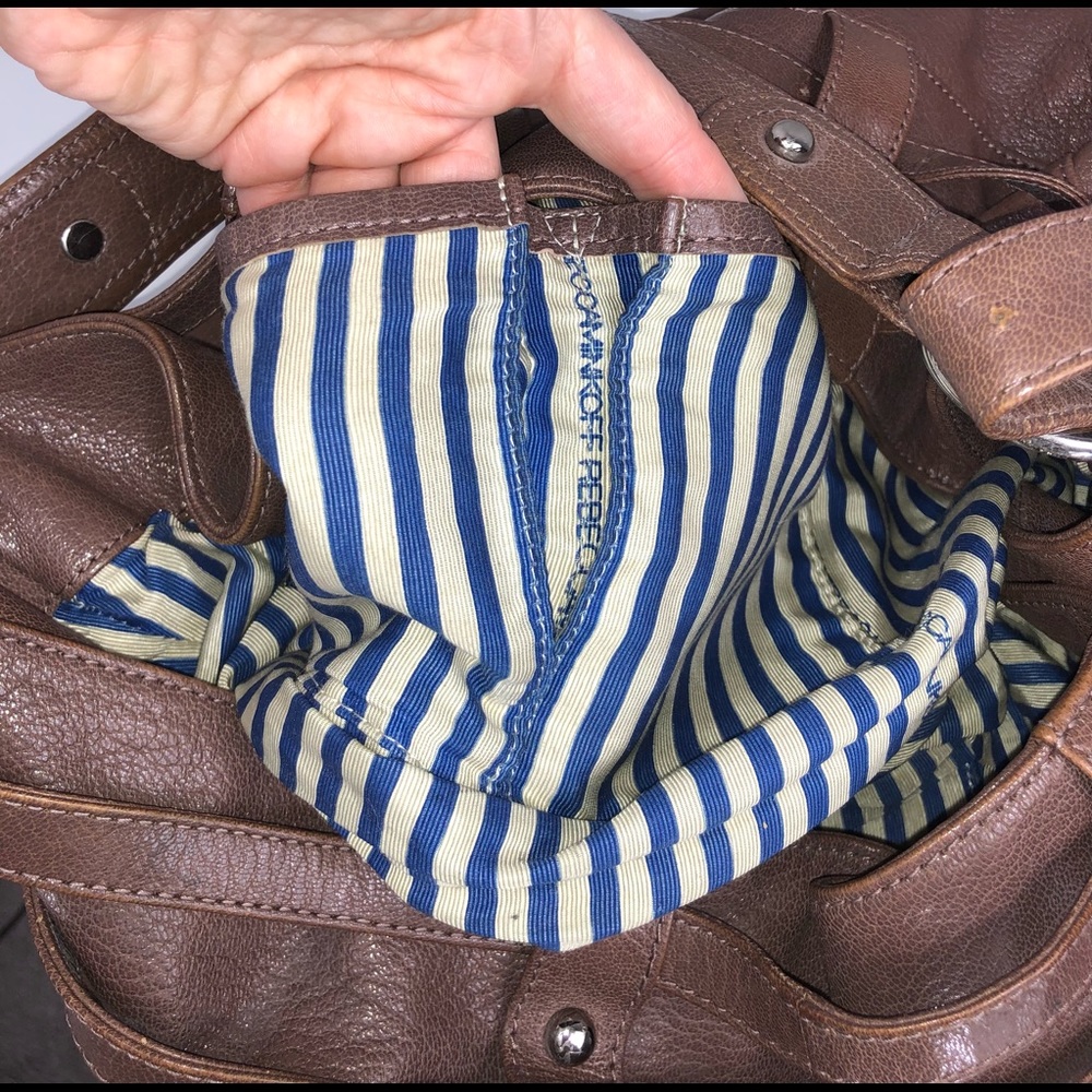 REBECCA MINKOFF Leather Slouchy Bag - Picture 4 of 13